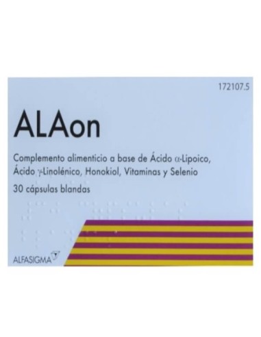 Alaon 30 cápsulas blandas Alaon 30 cápsulas blandas