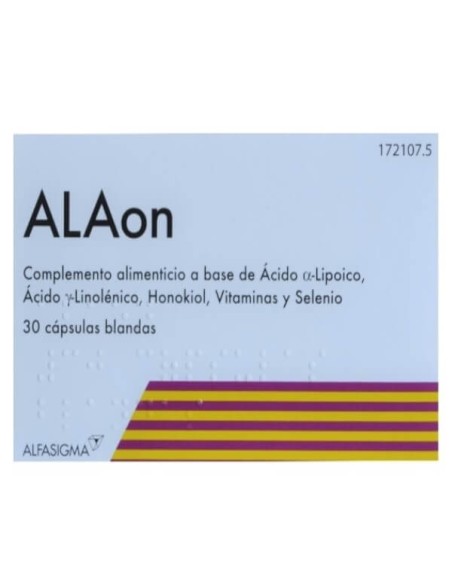 Alaon 30 cápsulas blandas