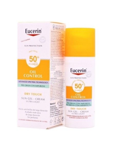 Eucerin Sun Gel-Creme Oil Control Dry Touch SPF50+ 50 ml