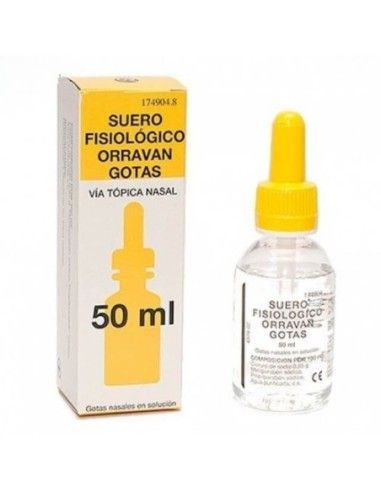 Orravan Suero Fisiológico Gotas 50 ml