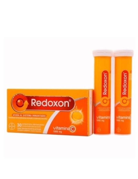 Redoxon Vitaminas Defensas Sabor Naranja 30 Comprimidos Efervescentes