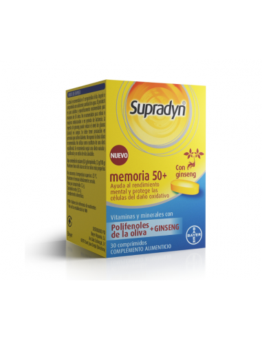 Supradyn Memory 50+ comprimidos Supradyn Memory 50+ comprimidos