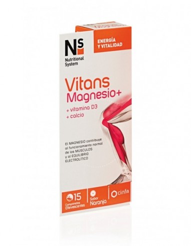 NS Vitans Magnesio + Vitamina D3 +...