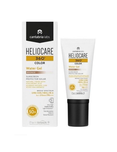 Heliocare 360º Color Water Gel Facial Spf50+ Bronce 50ml