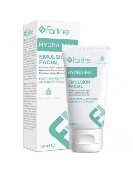 Farline Hydra-Mat Emulsion Facial Piel Mixta-Grasa 50ml