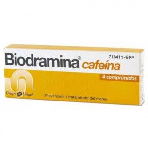 Biodramina Cafeína 4comp