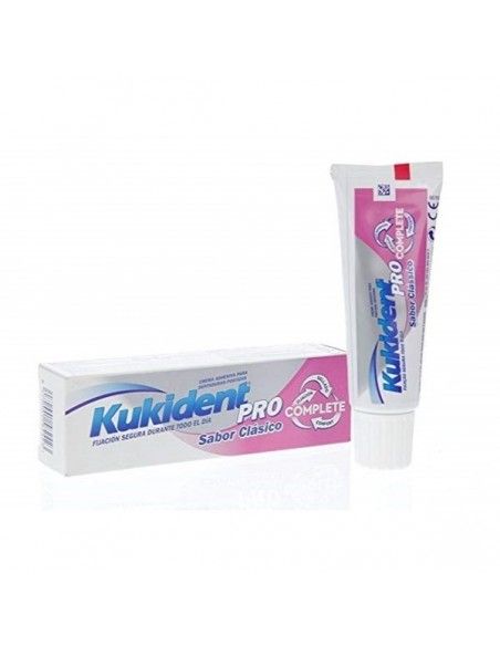Kukident Pro Complete crema adhesiva sabor clásico 47g