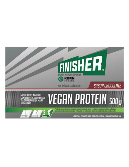 Finisher Vegan Protein Sabor Chocolate 500 g