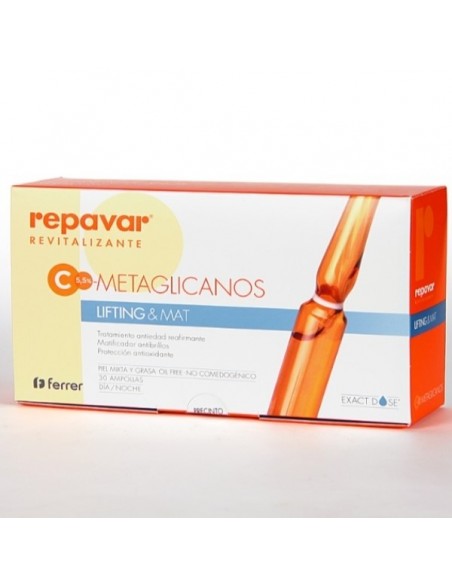 Repavar Revitalizante Lifting&Mat 30 ampollas