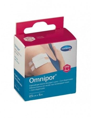 Omnipor Esparadrapo Papel Blanco 5m x... Omnipor Esparadrapo Papel Blanco 5m x...