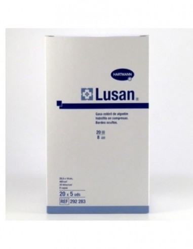 Compresa estéril Lusán 20 x 5 cm 100... Compresa estéril Lusán 20 x 5 cm 100...