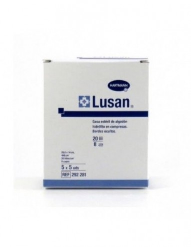 Compresa estéril LUSAN 25 unidades Compresa estéril LUSAN 25 unidades
