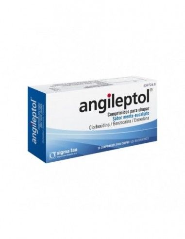 Angileptol 30 Comprimidos Para Chupar...
