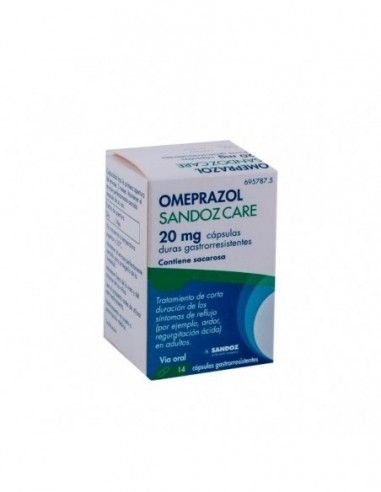 Omeprazol Sandoz Care 20 mg 14... Omeprazol Sandoz Care 20 mg 14...