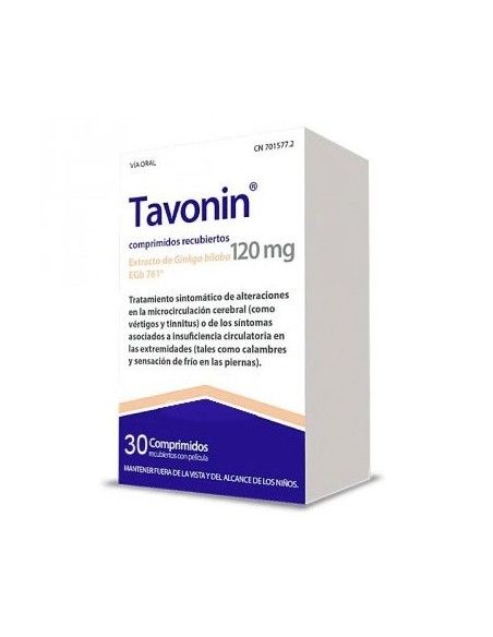 Tavonin 120 mg, 30 Comprimidos