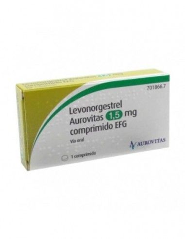 Levonorgestrel Aurovitas 1,5 mg, 1... Levonorgestrel Aurovitas 1,5 mg, 1...