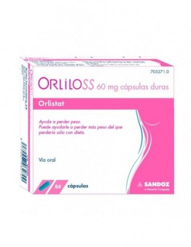 Orliloss 60 mg 84 cápsulas Orliloss 60 mg 84 cápsulas