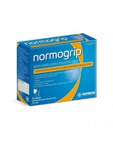 Normogrip Forte Granulado para...
