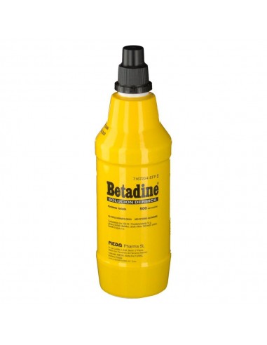Betadine Solución Dermica 500 ml Betadine Solución Dermica 500 ml