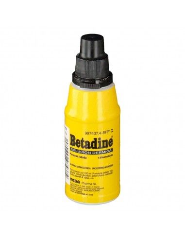 Betadine 100 mg/ml solución cutánea... Betadine 100 mg/ml solución cutánea...