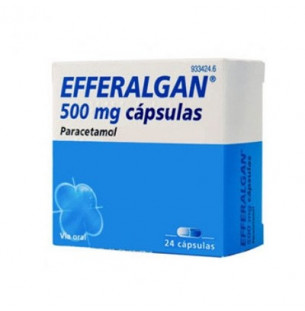Efferaldol 500mg 24 cápsulas
