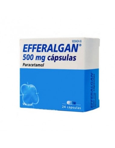 Efferaldol 500mg 24 cápsulas Efferaldol 500mg 24 cápsulas
