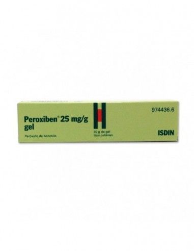 Peroxiben 25mg/g gel tópico 30 g