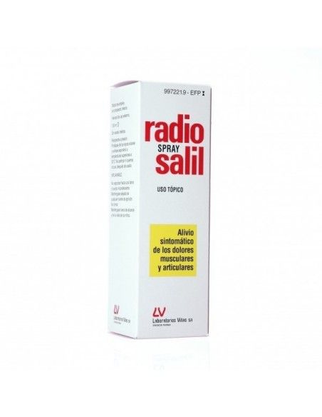Radio salil spray aerosol tópico 130 ml