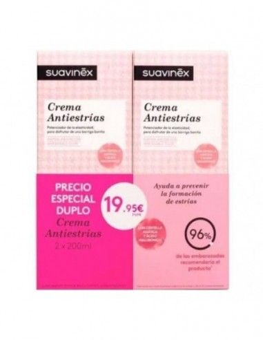 Suavinex Crema Antiestrias Duplo 200 ml Suavinex Crema Antiestrias Duplo 200 ml