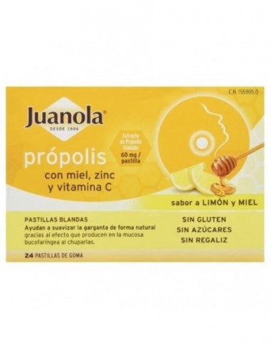 Juanola própolis con miel, zinc y... Juanola própolis con miel, zinc y...