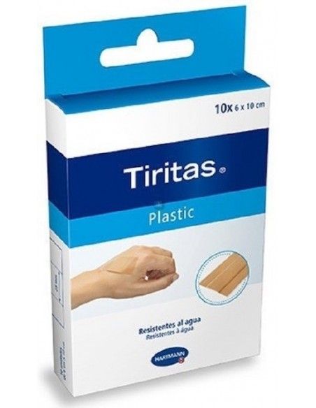Tiritas plástico 1x6 cm continua