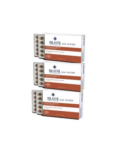 Rilastil Sun System oral Pack 3 meses 90 cápsulas