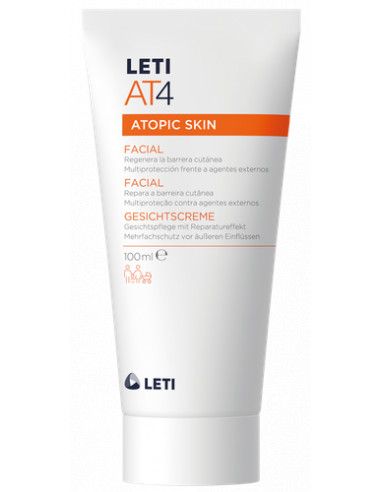 LetiAT4 Crema Facial Emoliente 50 ml LetiAT4 Crema Facial Emoliente 50 ml