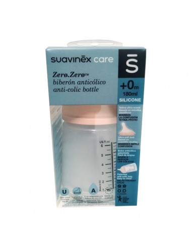 Suavinex Biberon Zero Zero 180ML... Suavinex Biberon Zero Zero 180ML...