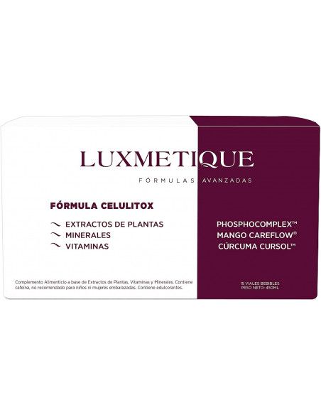 Luxmetique Fórmula Celulox Bebible 15 viales