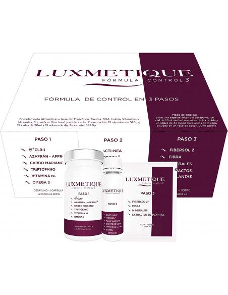 Luxmetique Formula Control 3 Pasos