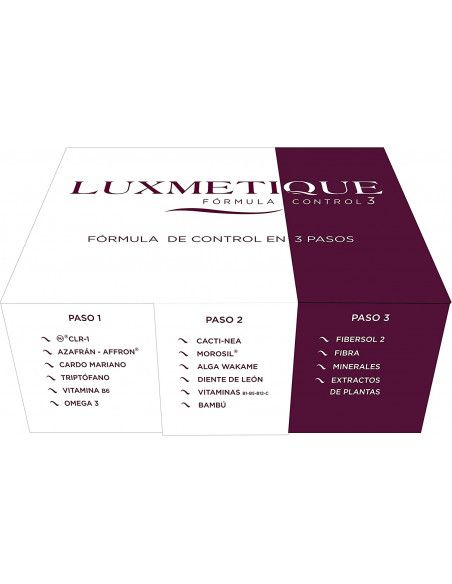 LUXMETIQUE FÓRMULA CONTROL 3