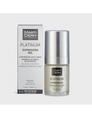 MARTIDERM EXPRESSION PLATINUM CONTORNO DE OJOS Y LABIOS 15 ML