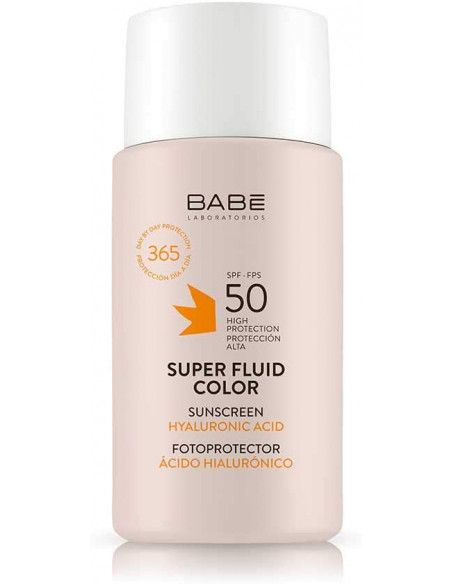 BABÉ Super Fluid Fotoprotector SPF50 con Color 50 ml