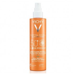 VICHY CAPITAL SOLEIL SPRAY FLUIDO SPF 50+ CELL PROTECT 200ML
