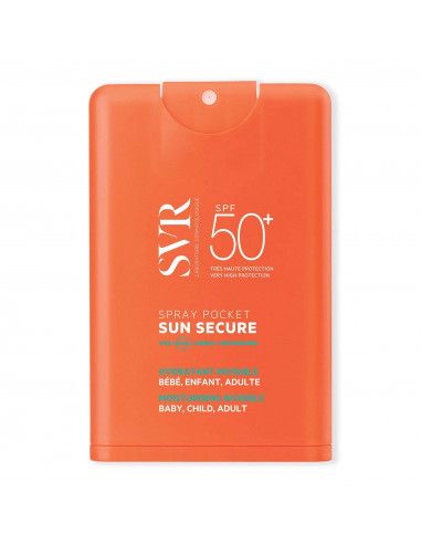 SVR SUN SECURE SPRAY POCKET FPS 50+ 20 ML SVR SUN SECURE SPRAY POCKET FPS 50+ 20 ML