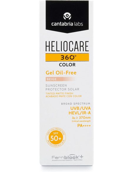 Heliocare 360° Color Gel Oil Free Spf 50+ Beige 50ml