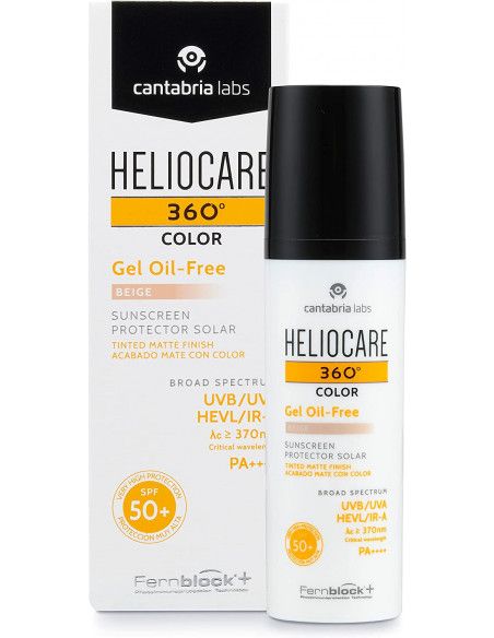 Heliocare 360° Color Gel Oil Free Spf 50+ Beige 50ml