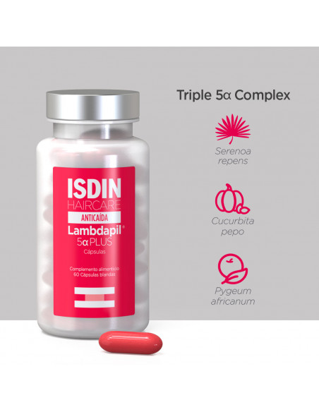 Isdin Lambdapil 5 Alfa Plus 60 cápsulas