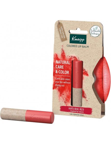 Kneipp Bálsamo Labial Natural Rojo 3,5g
