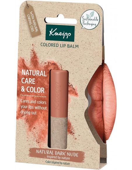 Kneipp Colored Lip Balm Natural Dark Nude 3,5g