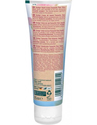 Kneipp Crema De Manos Favourite Time...