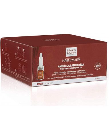 Martiderm®  anticaída Hair System 3GF 14amp