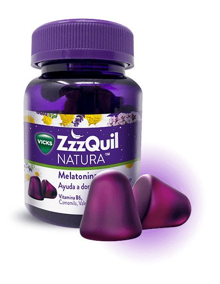 Vicks ZzzQuil Natura 60 Gominolas