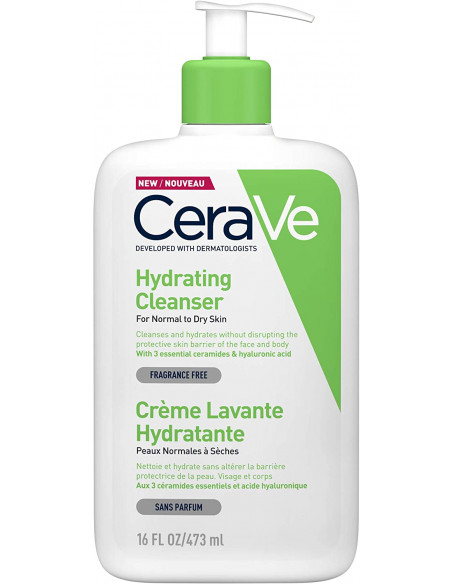CERAVE CREMA LIMPIADORA HIDRATANTE 473 ML
